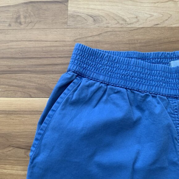 Vineyard Vines Women's Pull On Every Day Shorts Blue Raw Hem Coastal Size XS New - Picture 2 of 7